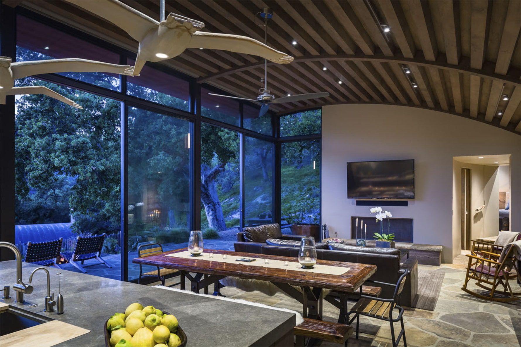 Ricon-Ranch-Great-Room-Wood-Beam-Ceiling