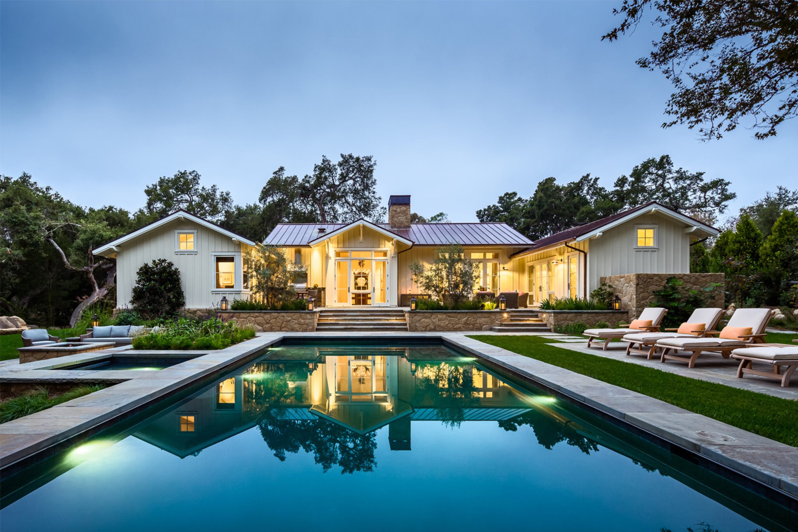 Glen-Oaks-Residence-Pool-Board-and-Batt-Siding