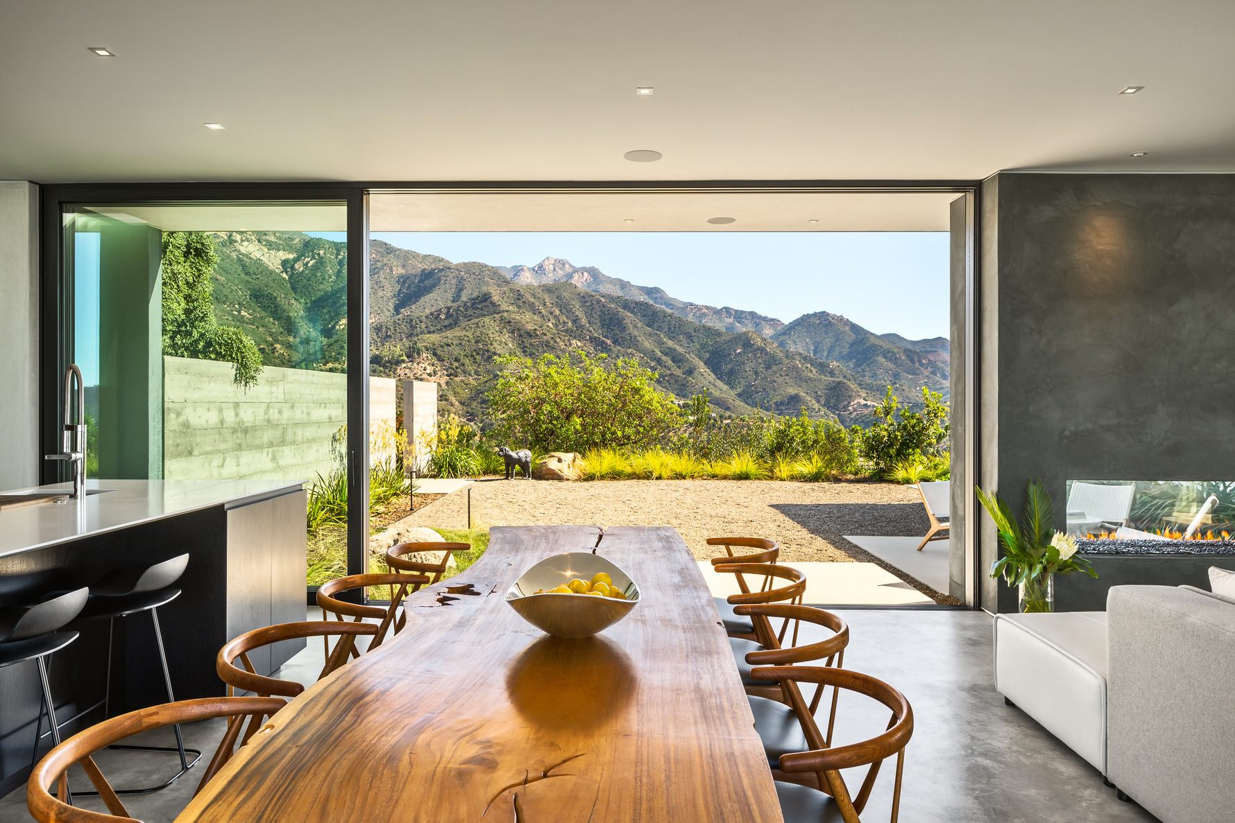 Mission-Canyon-Residence-Dining-Room-Sliding-Patio-Doors