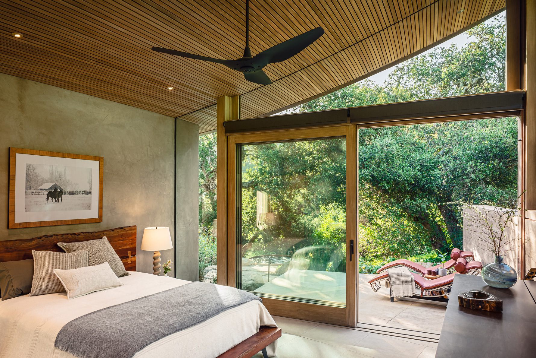 Central-Coast-Guest-House-and-Studio-Bedroom-Ceiling-Fan