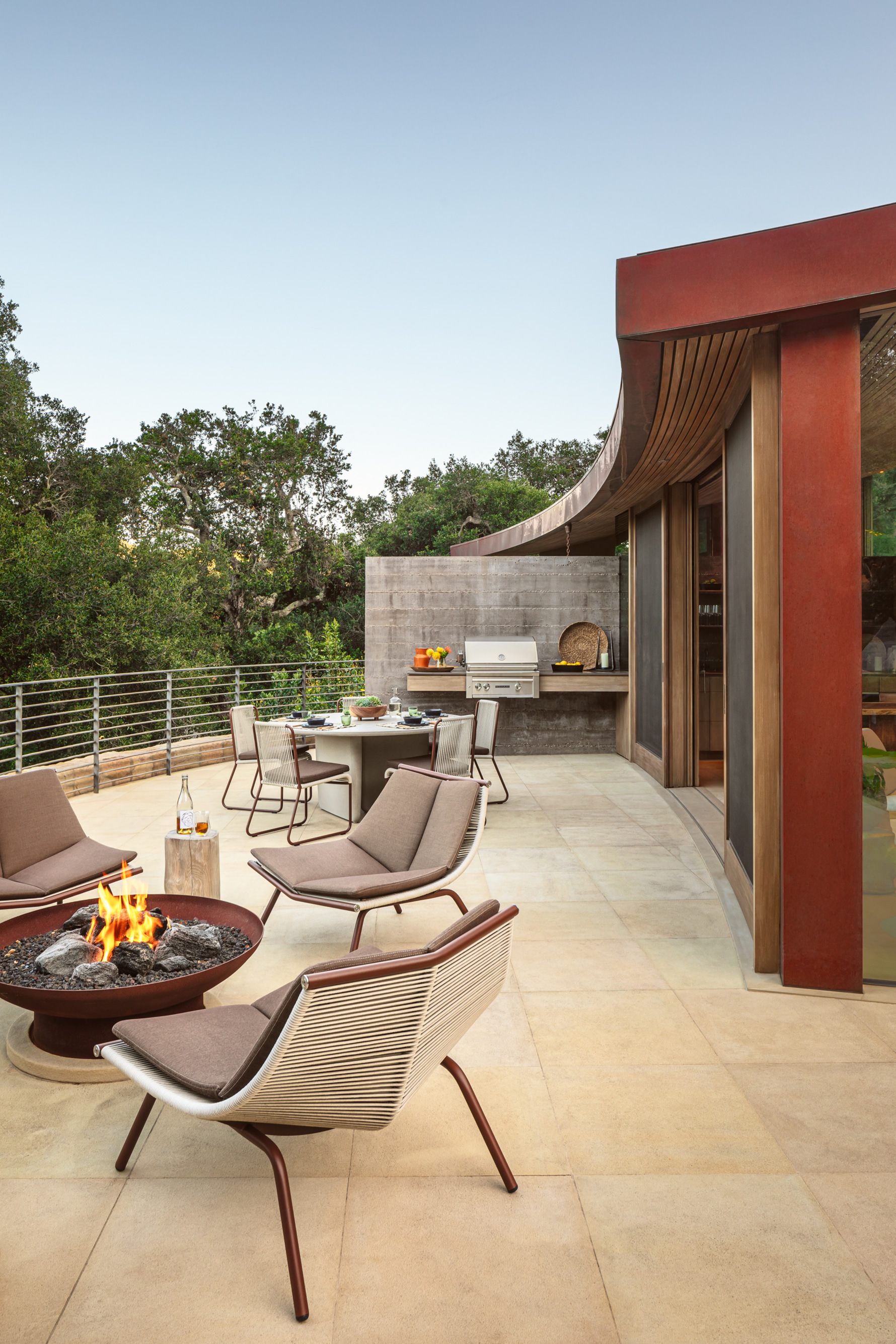 Central-Coast-Guest-House-and-Studio-Fire-Pit-Outdoor-Patio