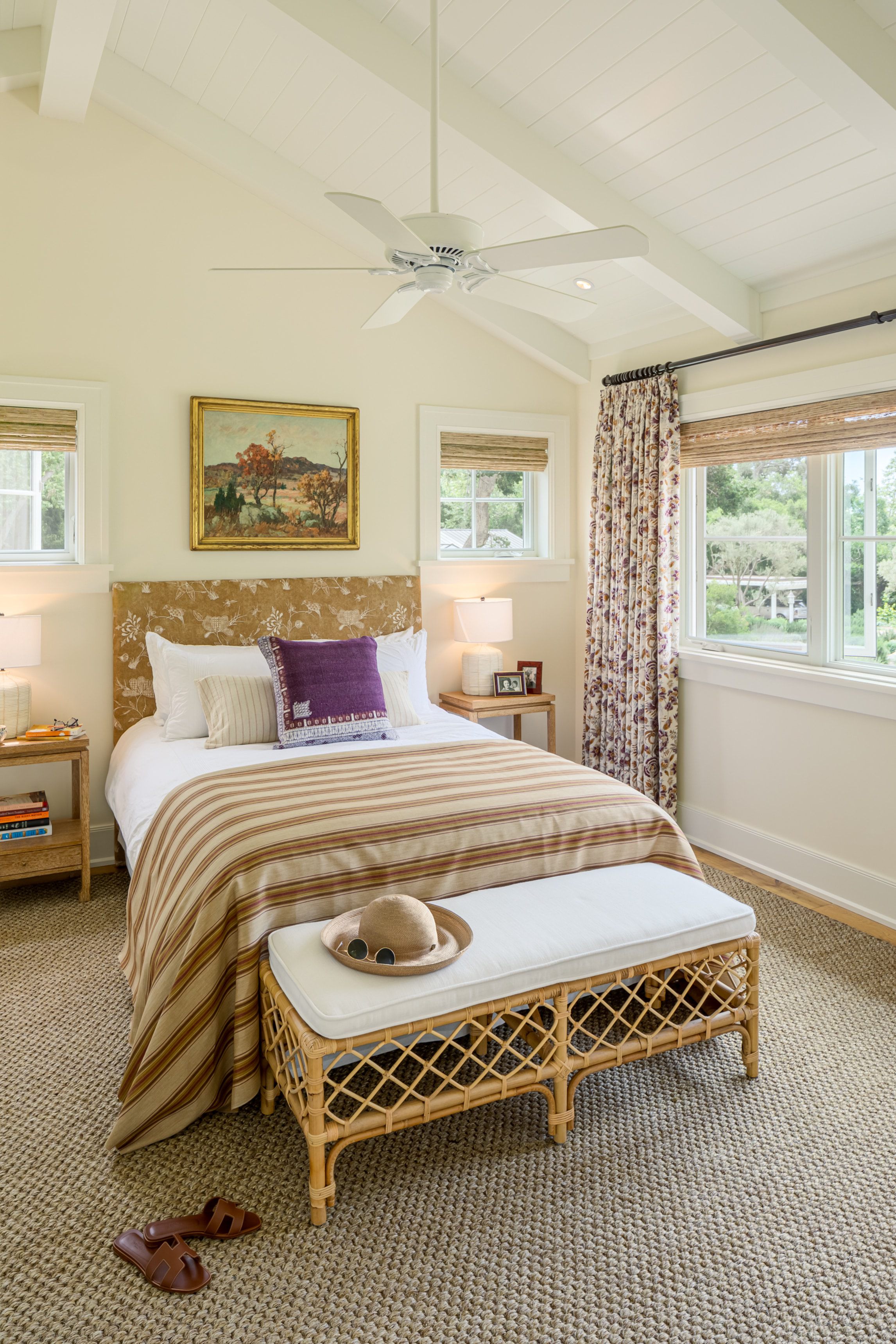 Glen-Oaks-Guest-House-Bedroom-Ceiling-Fan