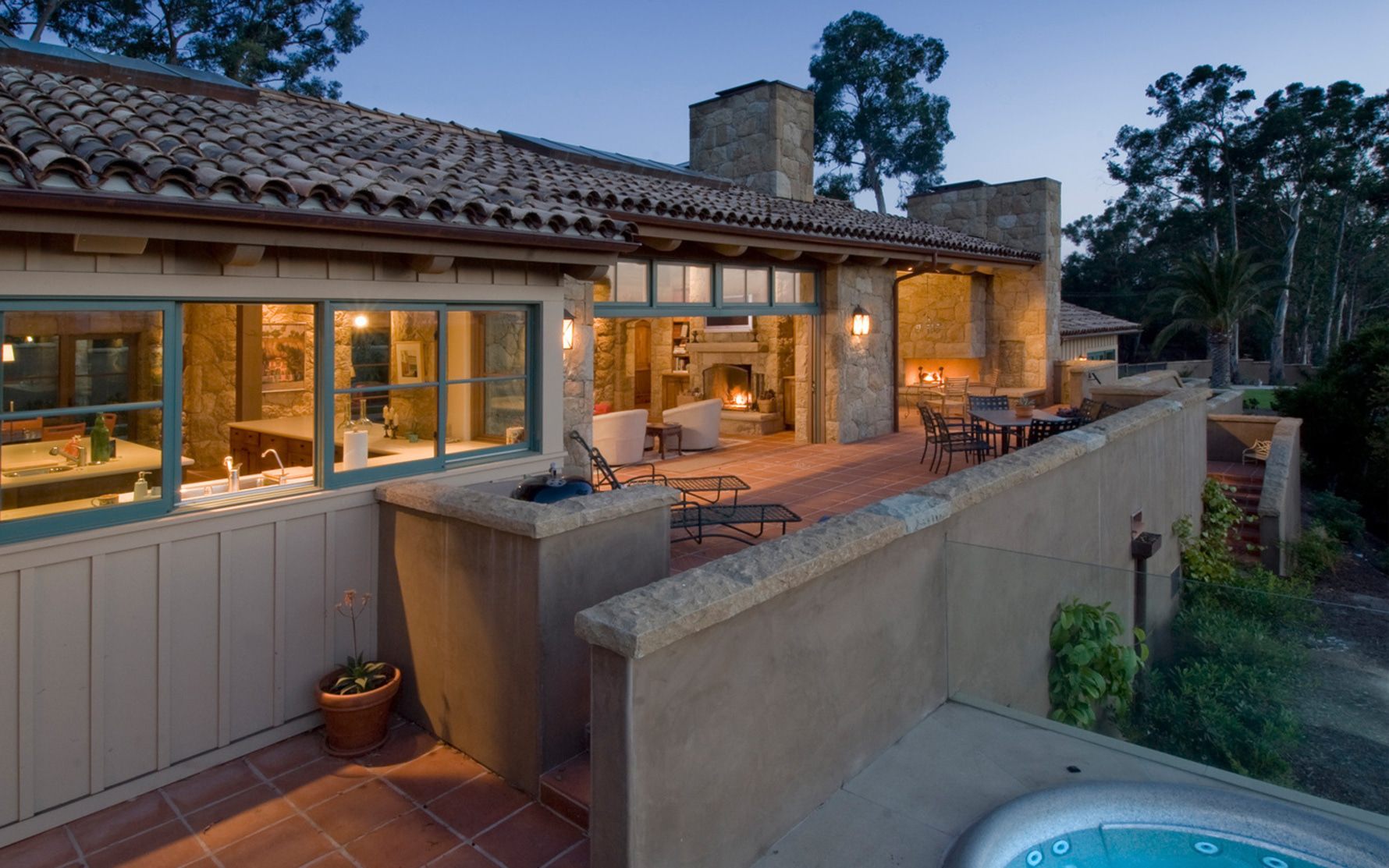 Hedrick-Residence-Patio-Clay-Tile-Roof