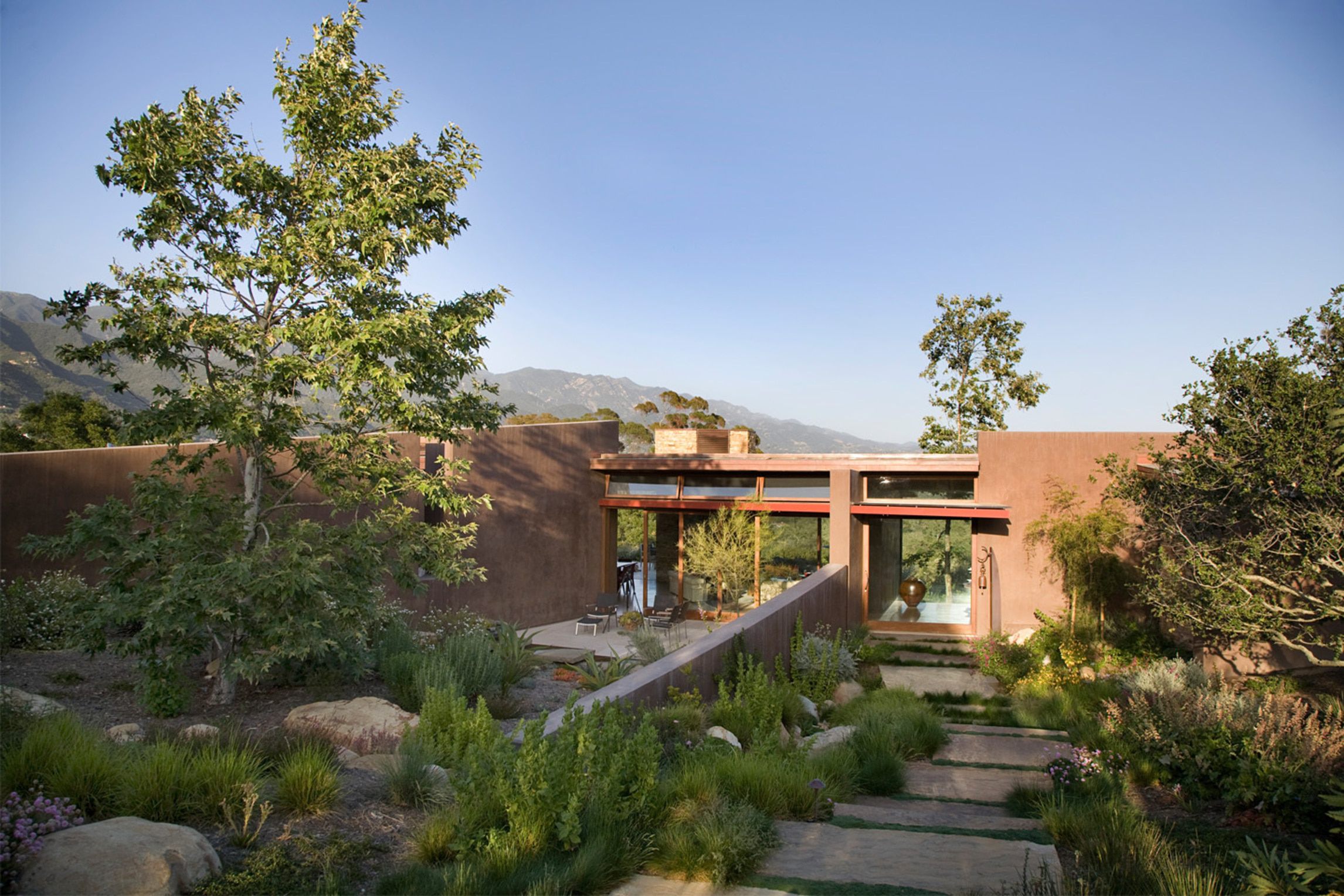 Sycamore-Residence-Entry-Native-Drought-Tolerant-Garden